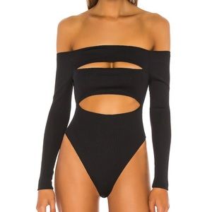 GRLFRND fidanzata bodysuit black M revolve